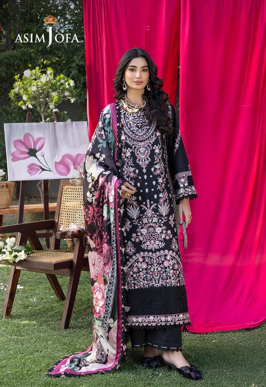 AJULW-05 | Asim Jofa | Luxury Lawn Unstitched Collection 2026