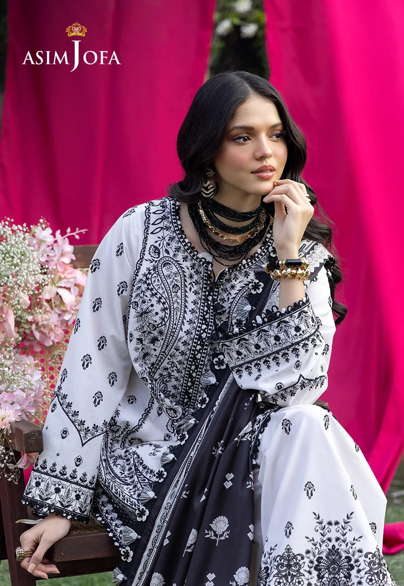 AJULW-04 | Asim Jofa | Luxury Lawn Unstitched Collection 2026