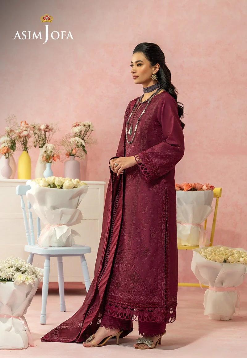 AJULW-12 | Asim Jofa | Luxury Lawn Unstitched Collection 2026