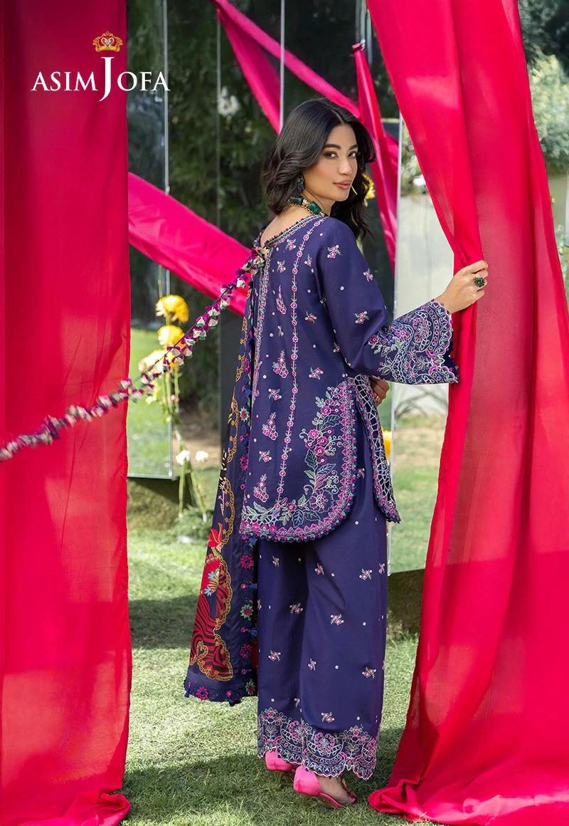 AJULW-03 | Asim Jofa | Luxury Lawn Unstitched Collection 2026