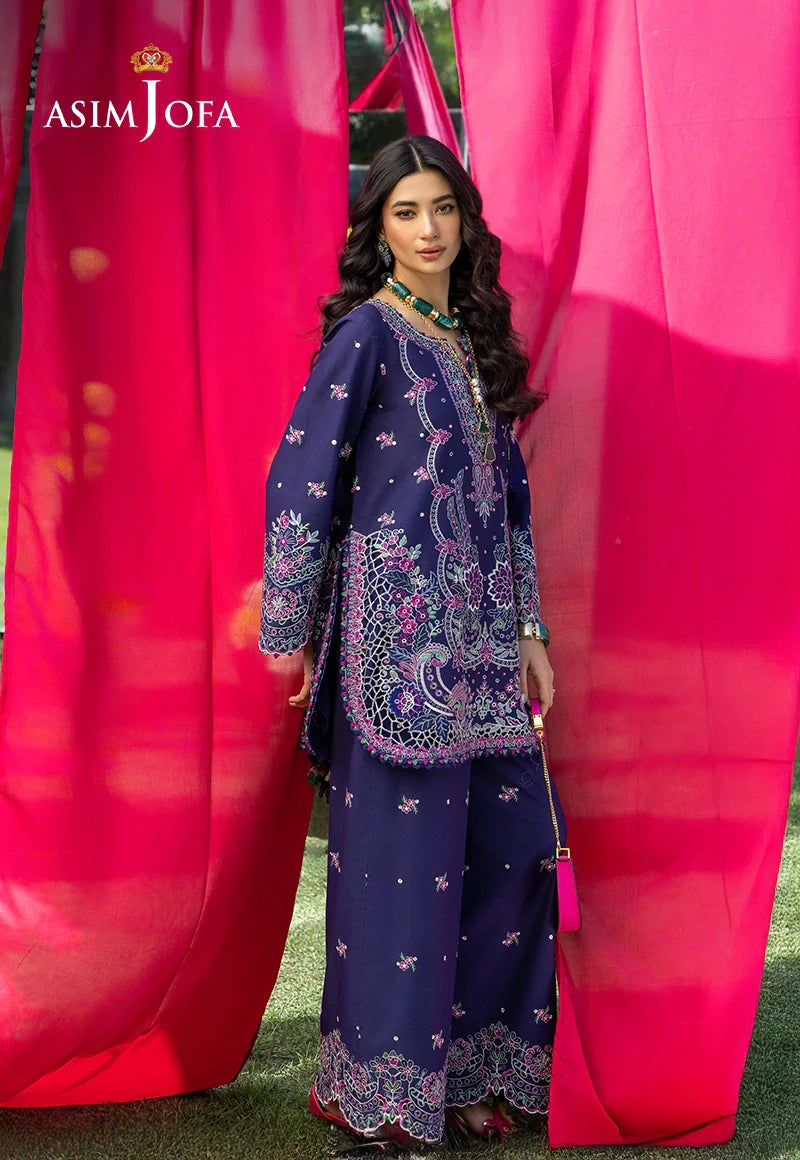 AJULW-03 | Asim Jofa | Luxury Lawn Unstitched Collection 2026