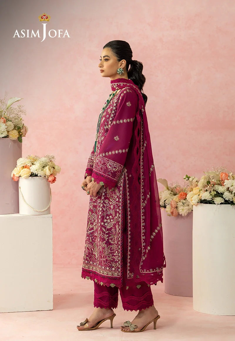 AJULW-02 | Asim Jofa | Luxury Lawn Unstitched Collection 2026