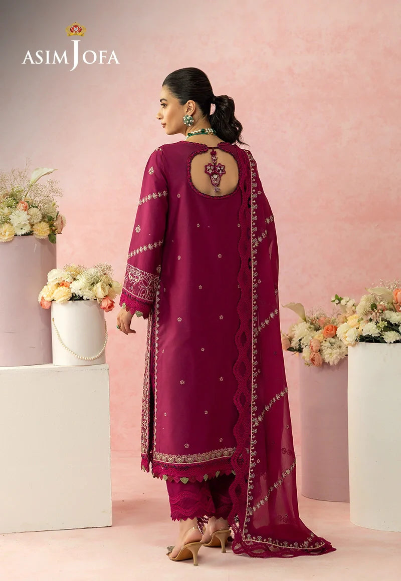 AJULW-02 | Asim Jofa | Luxury Lawn Unstitched Collection 2026