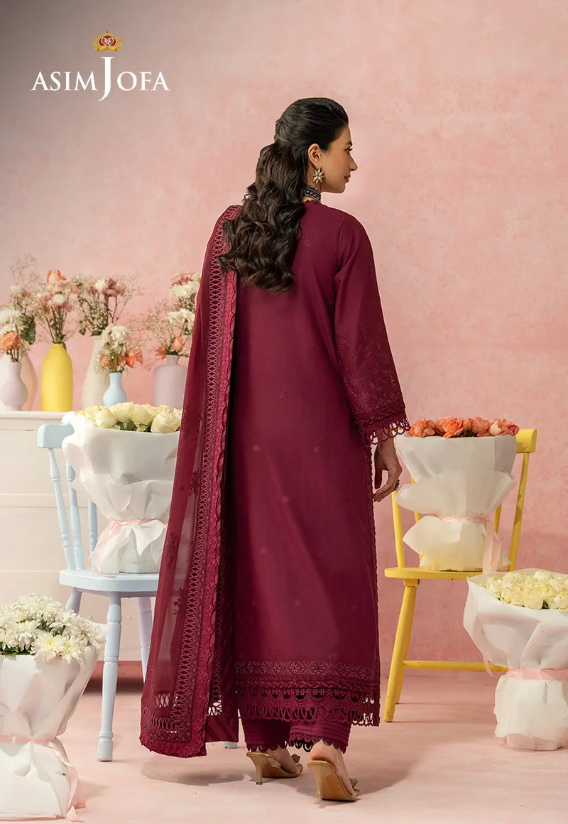 AJULW-12 | Asim Jofa | Luxury Lawn Unstitched Collection 2026