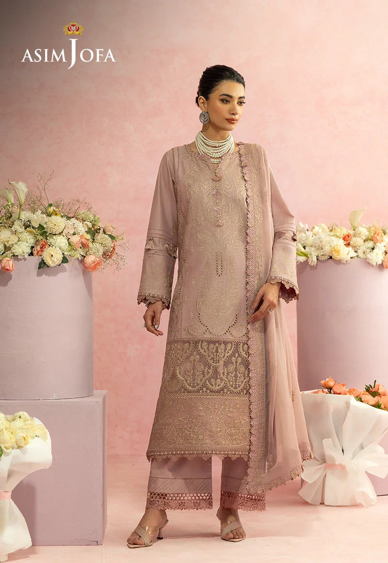 AJULW-11 | Asim Jofa | Luxury Lawn Unstitched Collection 2026