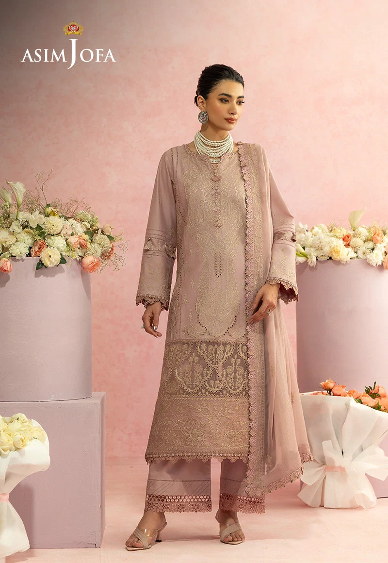 AJULW-11 | Asim Jofa | Luxury Lawn Unstitched Collection 2026