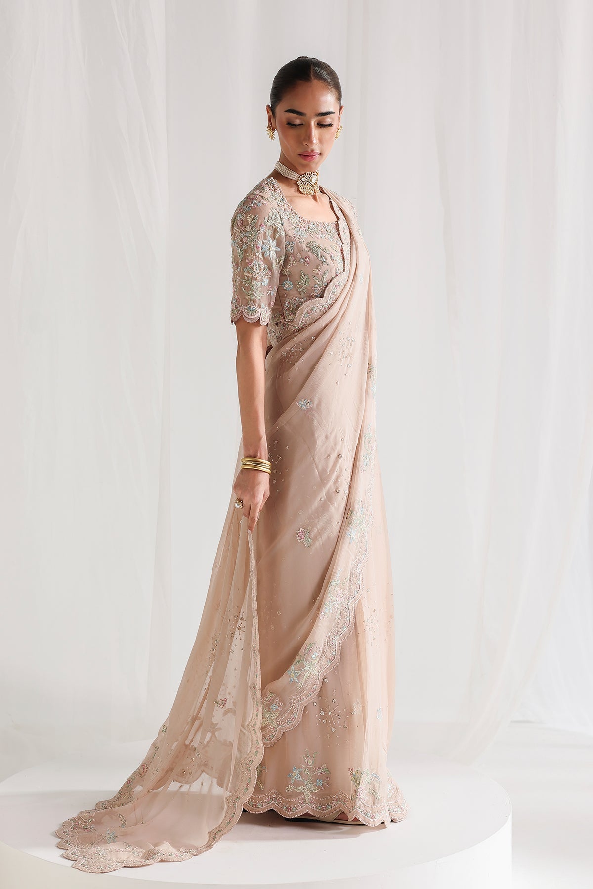 QCC-04 NOVERA | Qalamkar | Chiffon Collection 2026
