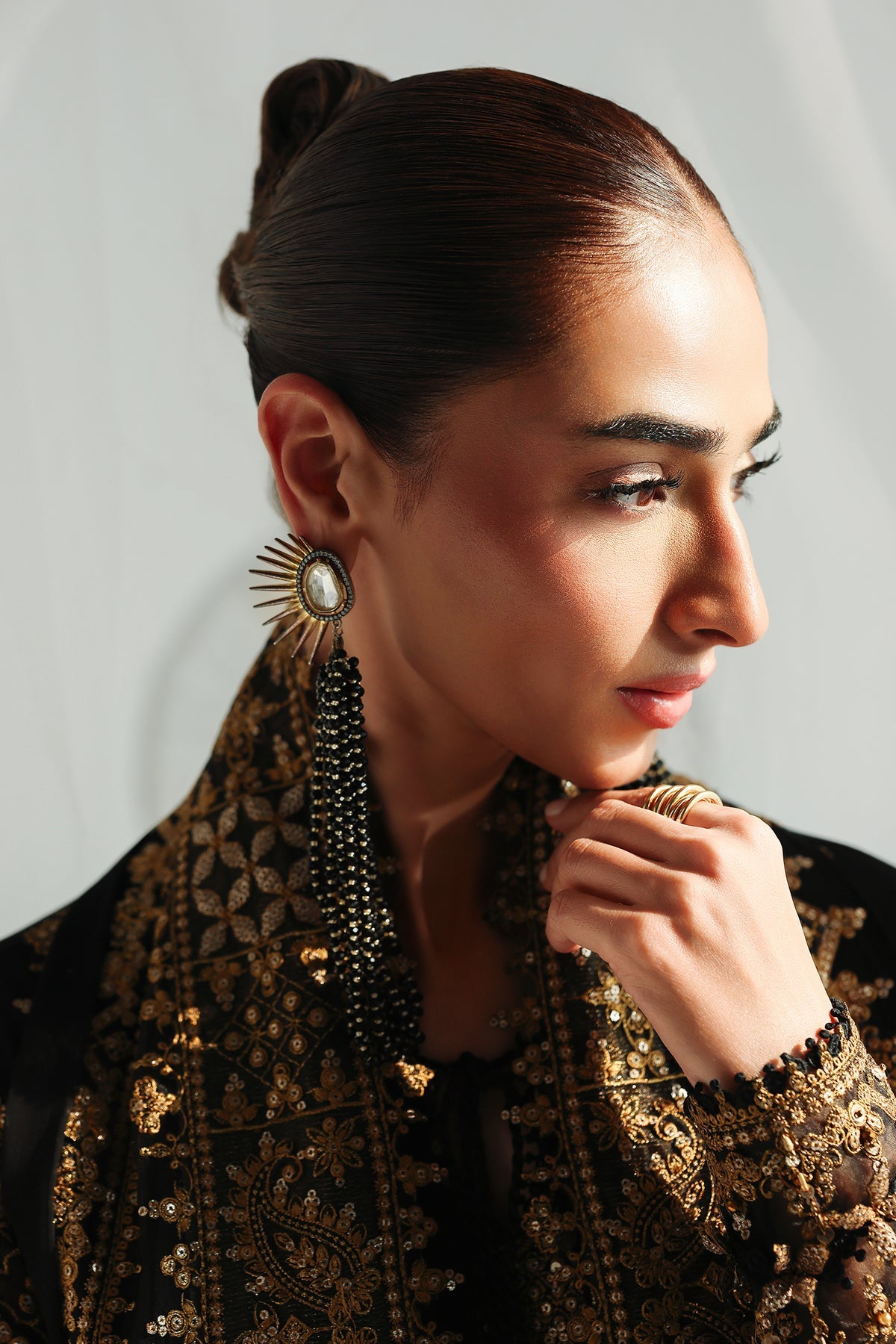 QCC-06 WALIYA | Qalamkar | Chiffon Collection 2026