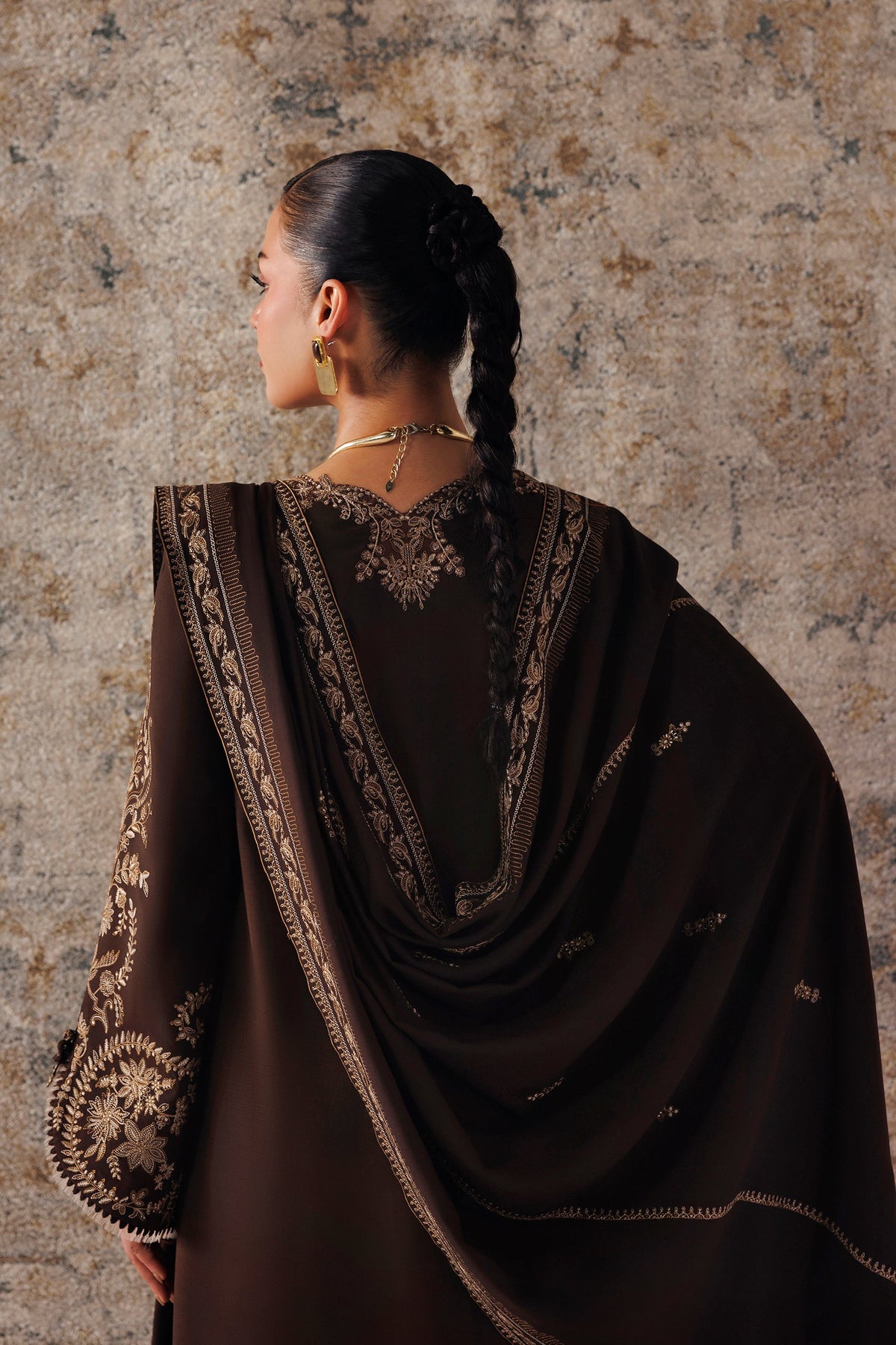 QLW-04 SHAHEEN | Qalamkar | Qline Linen Collection 2026