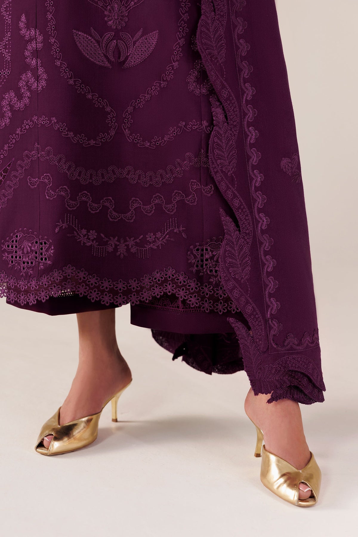 QLW-07 MAHEEN | Qalamkar | Qline Linen Collection 2026