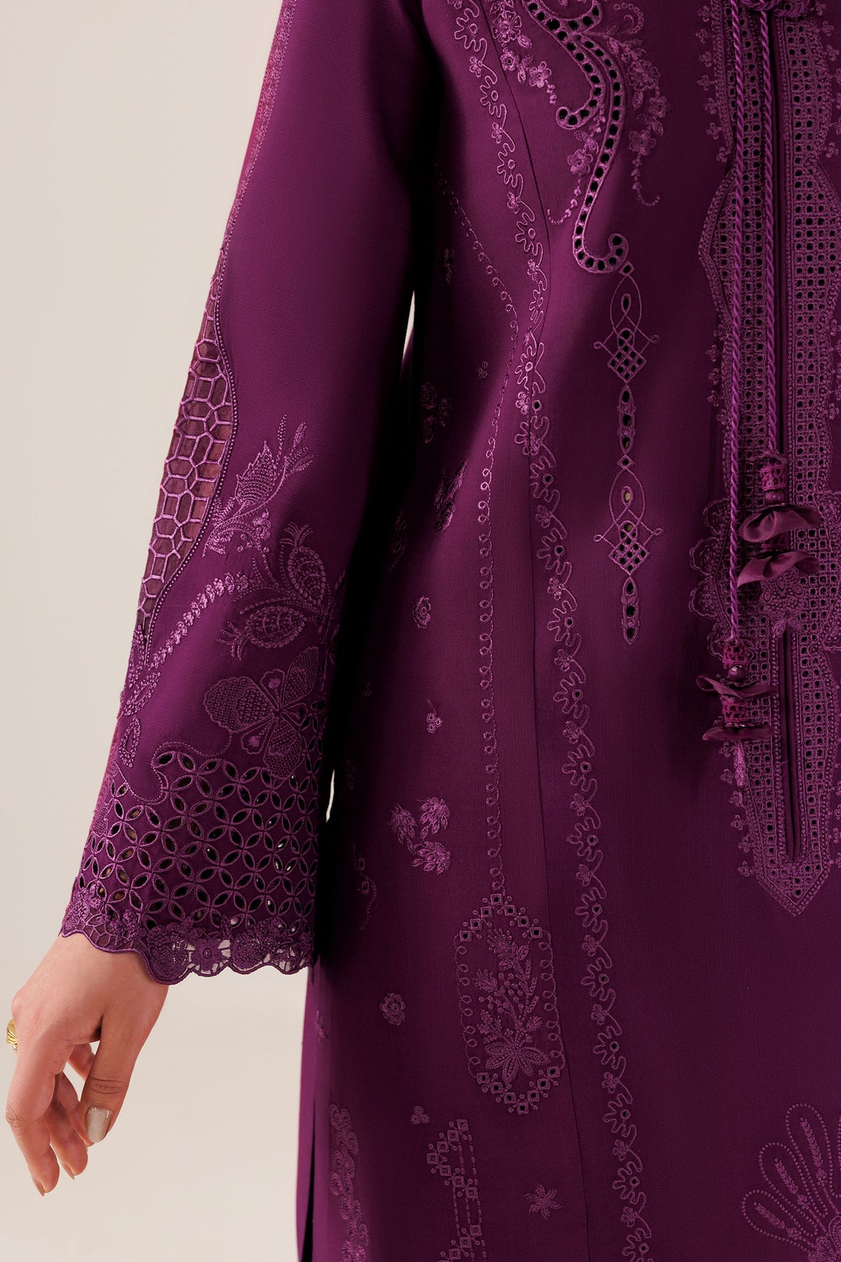 QLW-07 MAHEEN | Qalamkar | Qline Linen Collection 2026