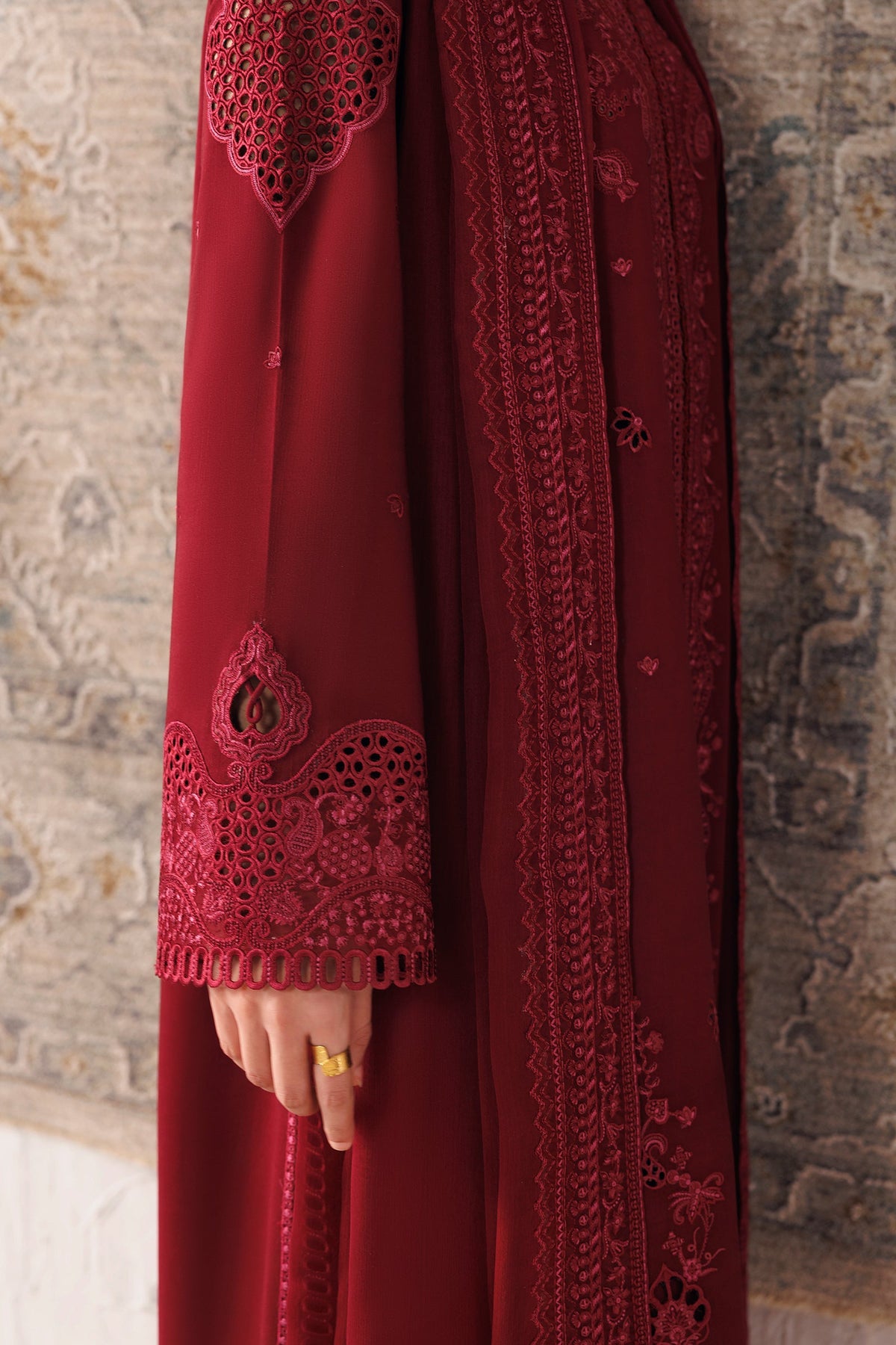 QLW-08 NEIRAH | Qalamkar | Qline Linen Collection 2026