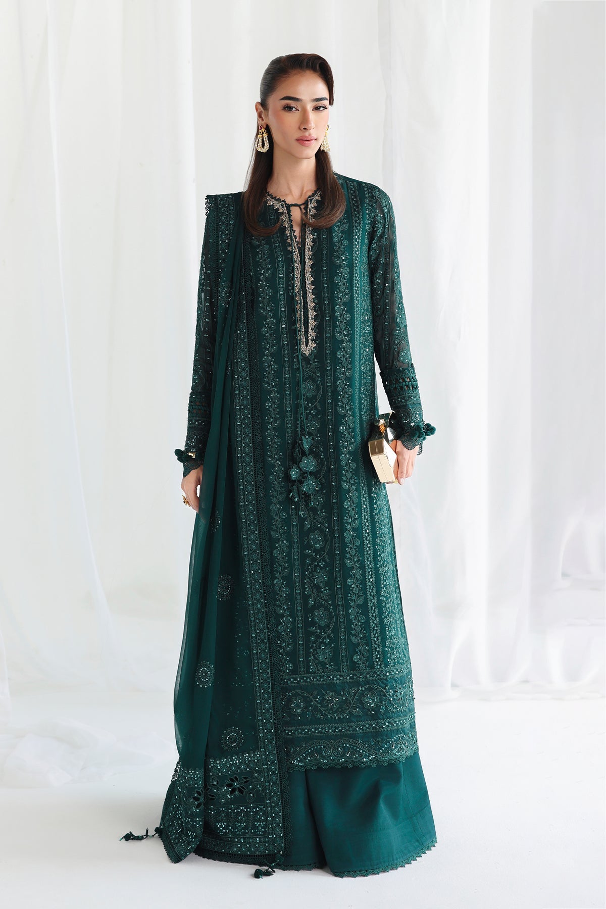 QCC-05 JANAAN | Qalamkar | Chiffon Collection 2026