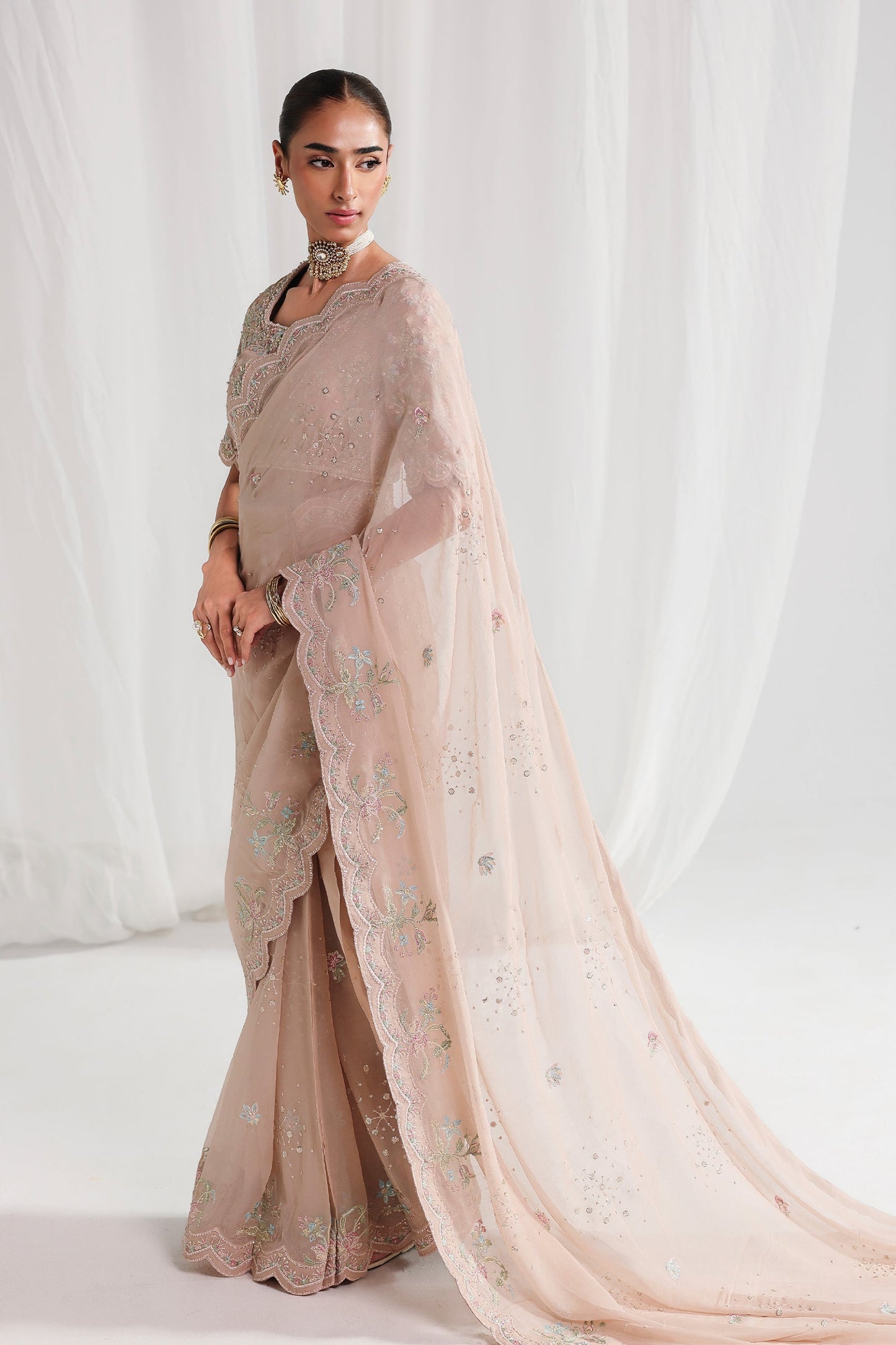 QCC-04 NOVERA | Qalamkar | Chiffon Collection 2026