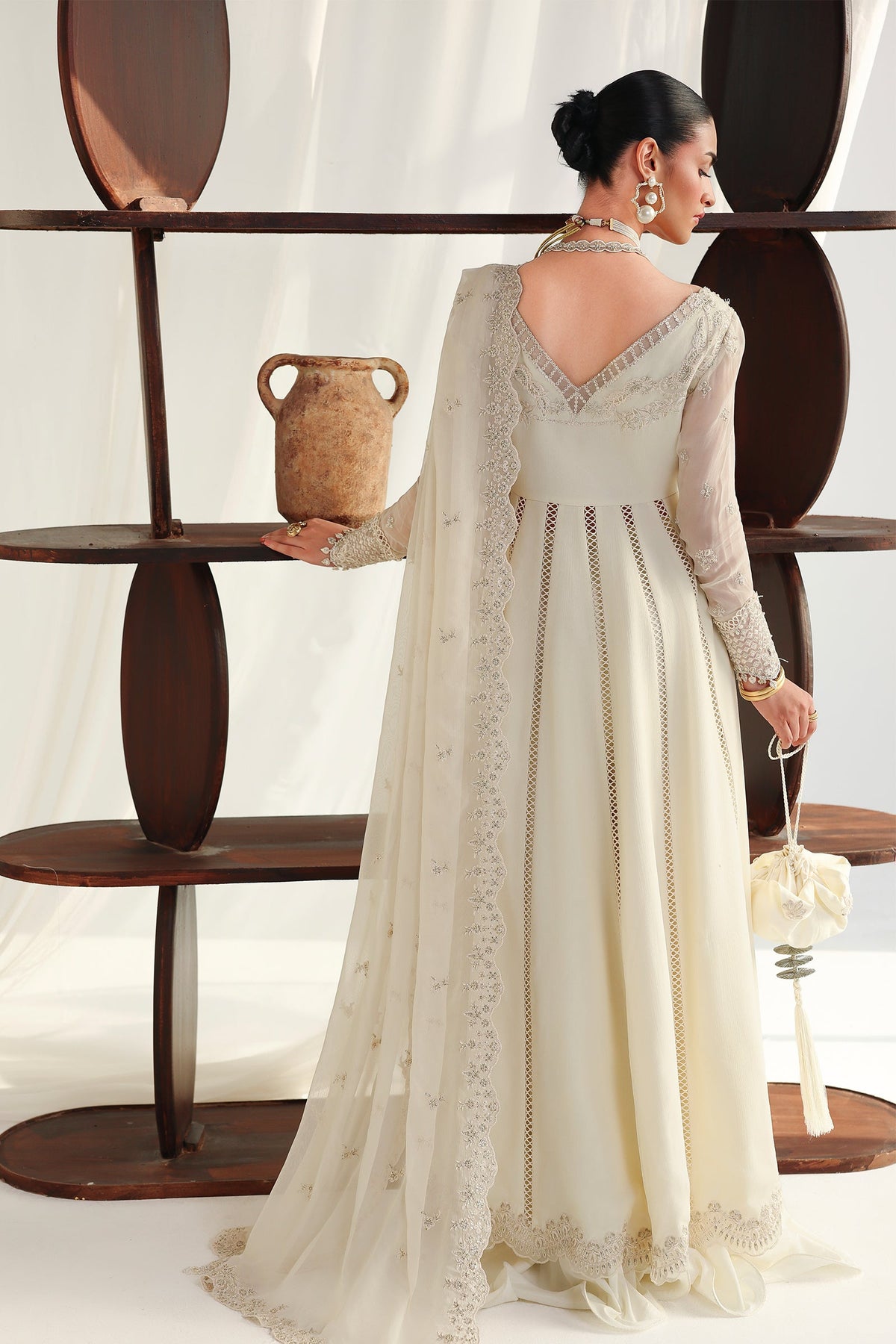 QCC-07 AMERA | Qalamkar | Chiffon Collection 2026