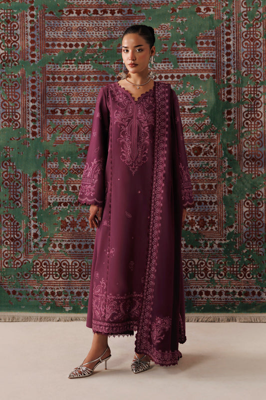 QLW-14 FARWA | Qalamkar | Qline Linen Collection 2026