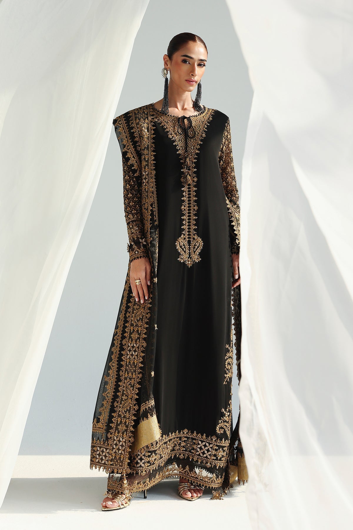 QCC-06 WALIYA | Qalamkar | Chiffon Collection 2026