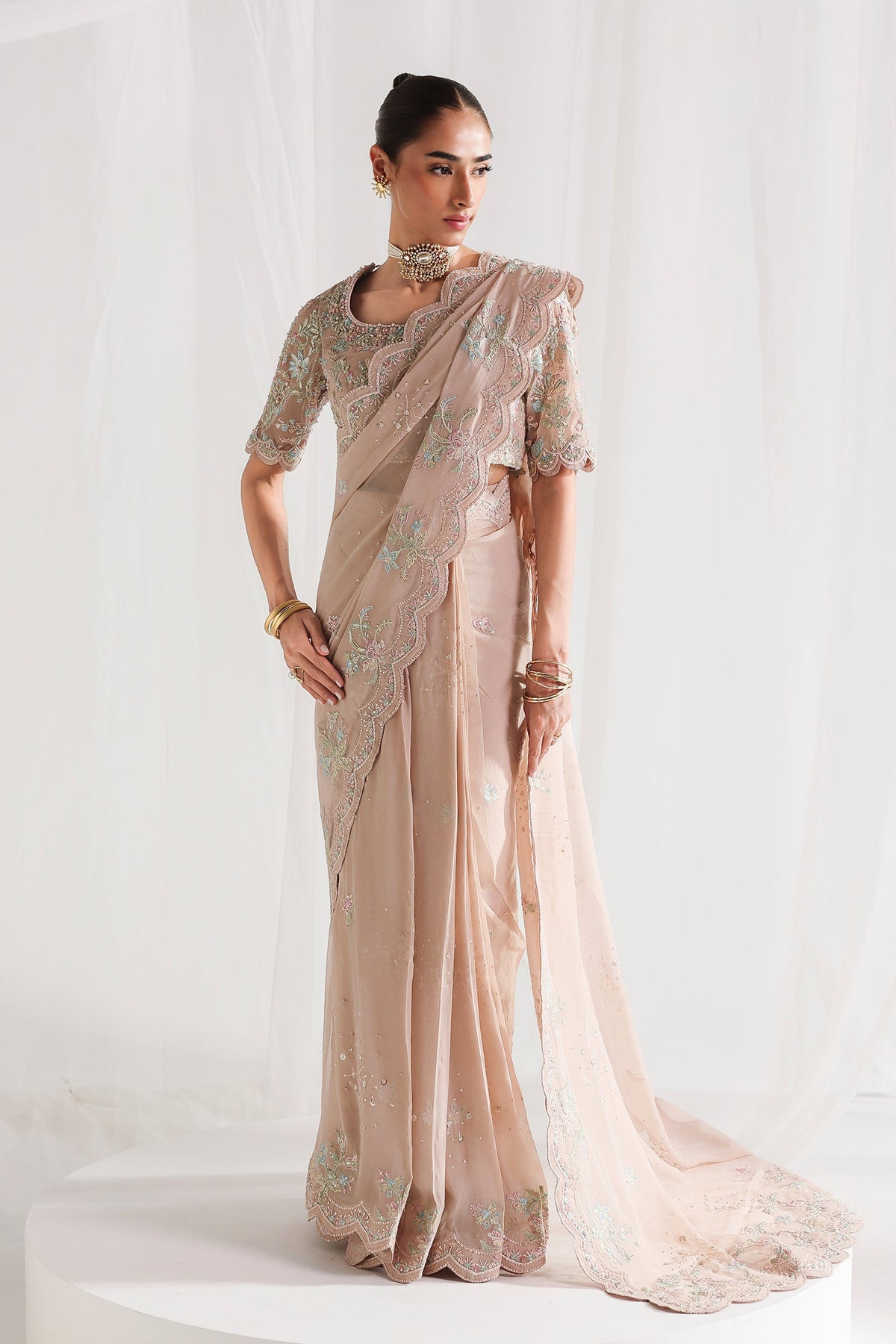 QCC-04 NOVERA | Qalamkar | Chiffon Collection 2026