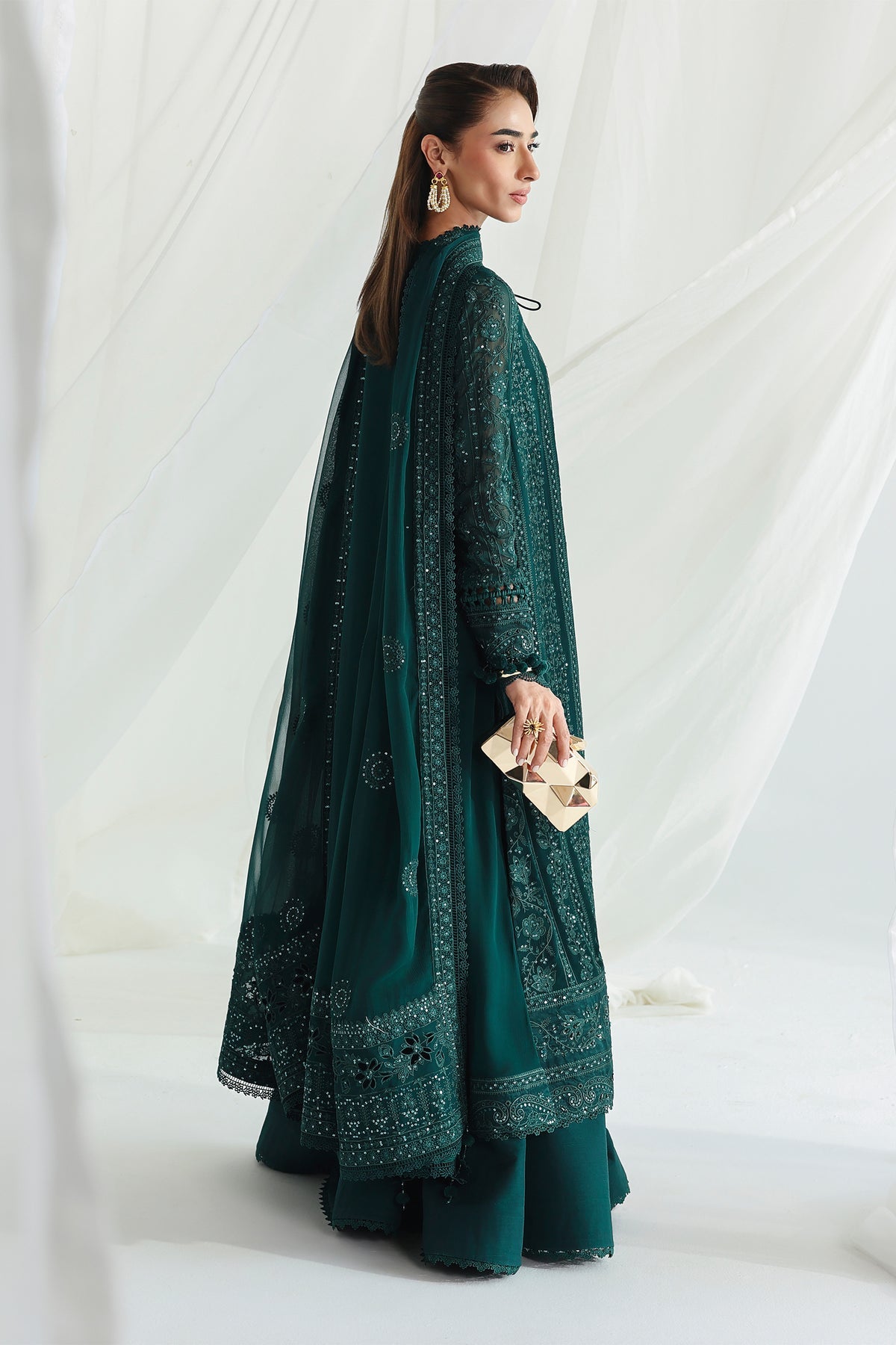 QCC-05 JANAAN | Qalamkar | Chiffon Collection 2026