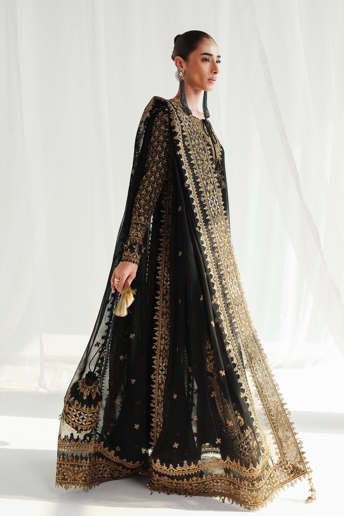 QCC-06 WALIYA | Qalamkar | Chiffon Collection 2026