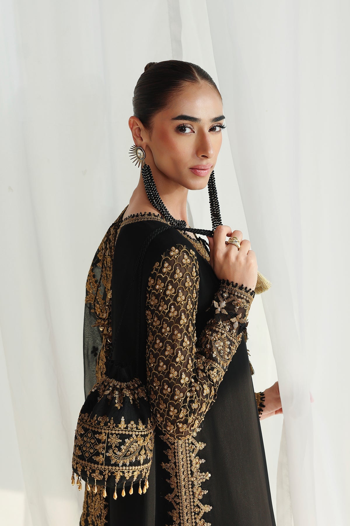 QCC-06 WALIYA | Qalamkar | Chiffon Collection 2026