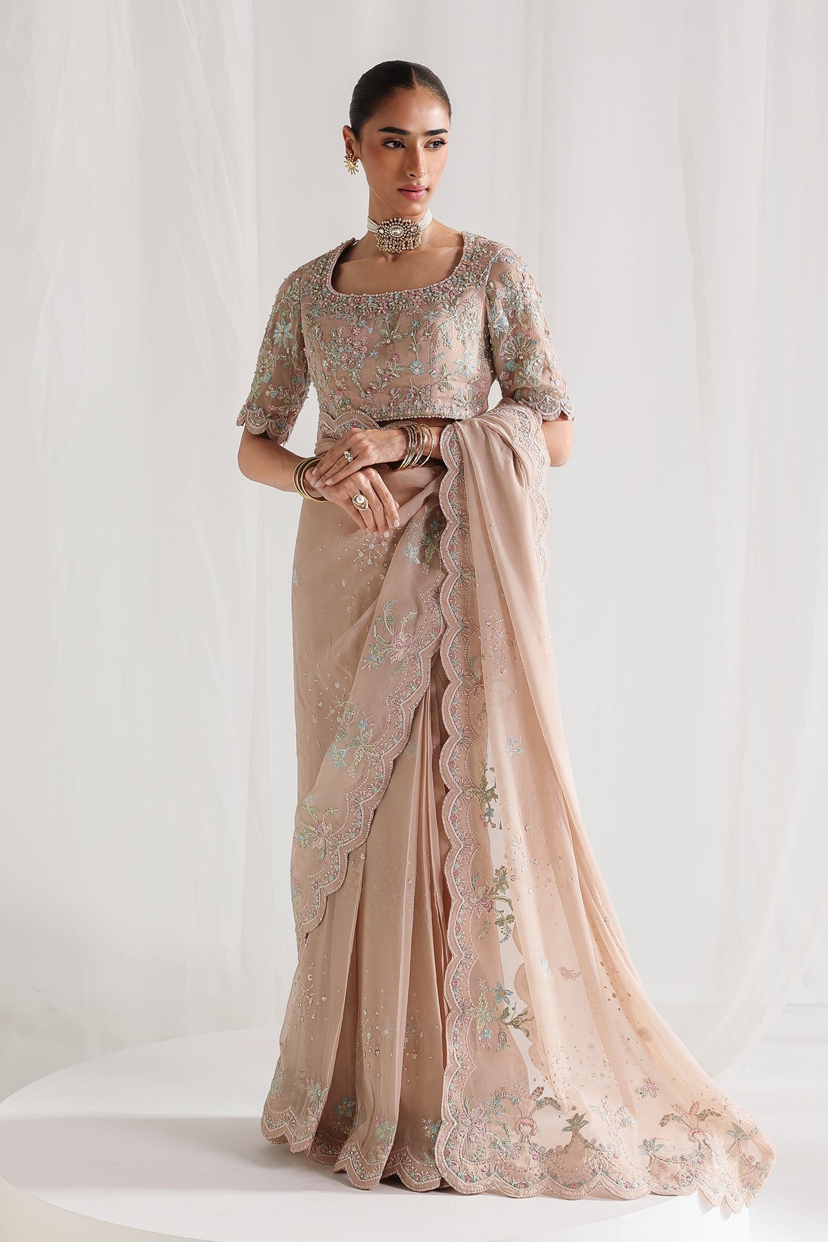 QCC-04 NOVERA | Qalamkar | Chiffon Collection 2026