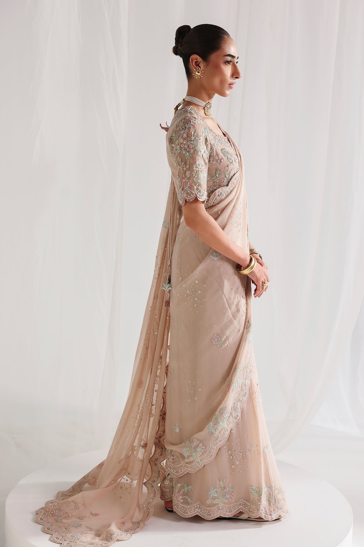 QCC-04 NOVERA | Qalamkar | Chiffon Collection 2026