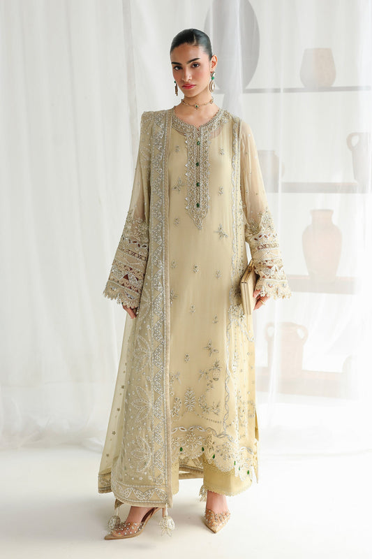 QCC-01 DEENA | Qalamkar | Chiffon Collection 2026