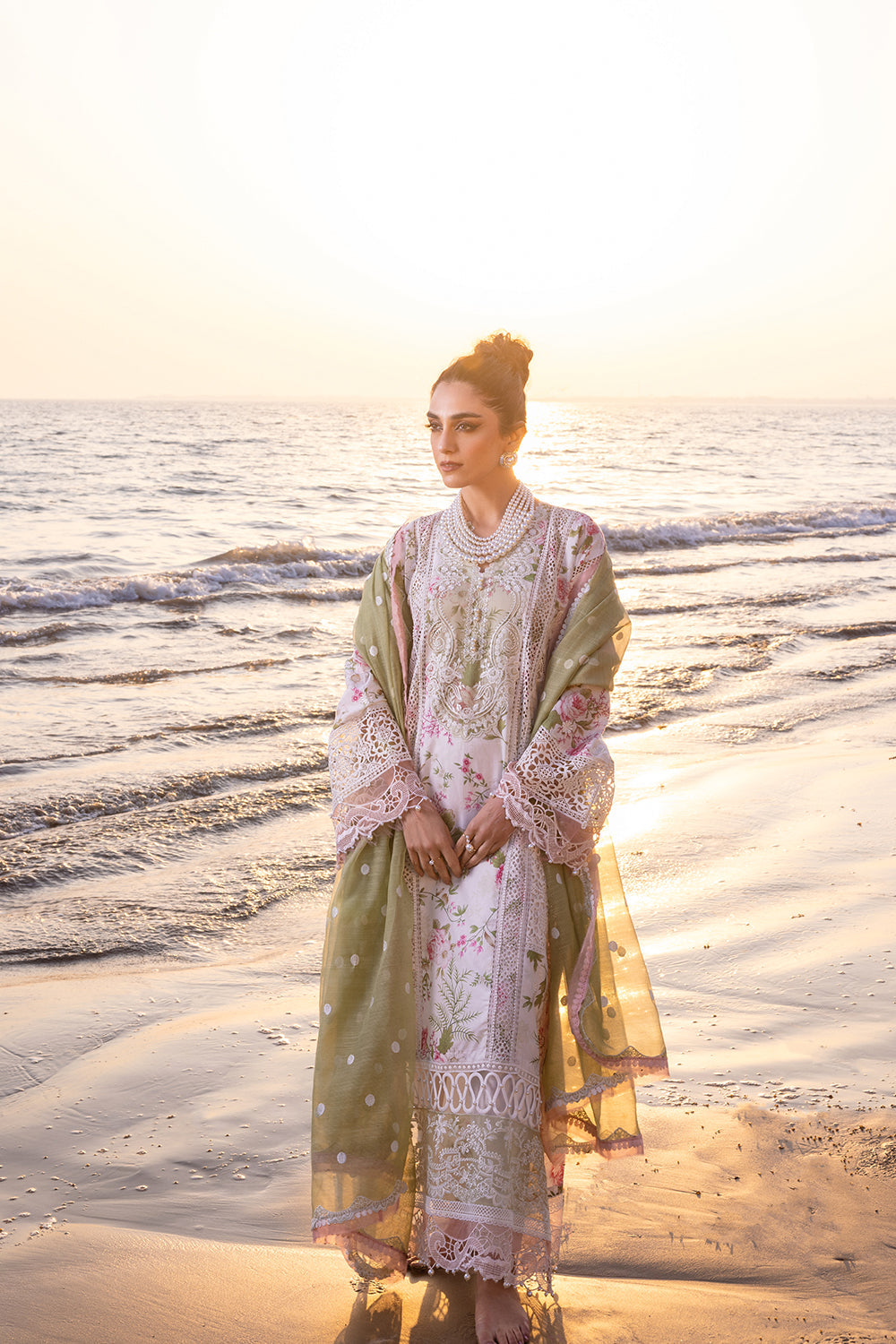 AKOYA - SRLL24-05 | Saira Rizwan | Luxury Lawn 2024