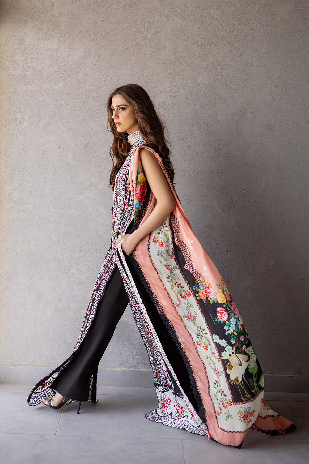 EMBER - SRLL24-06 | Saira Rizwan | Luxury Lawn 2024