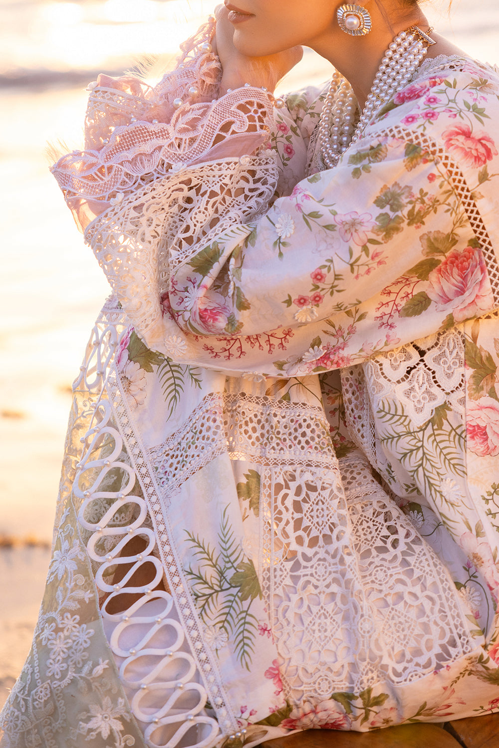 AKOYA - SRLL24-05 | Saira Rizwan | Luxury Lawn 2024