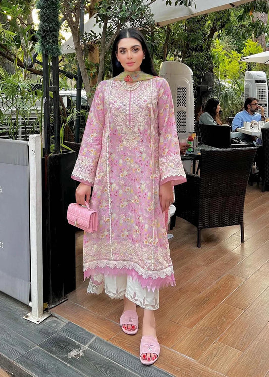 Lyle | Kanwal Malik | Zaina Unstitched Lawn 2025