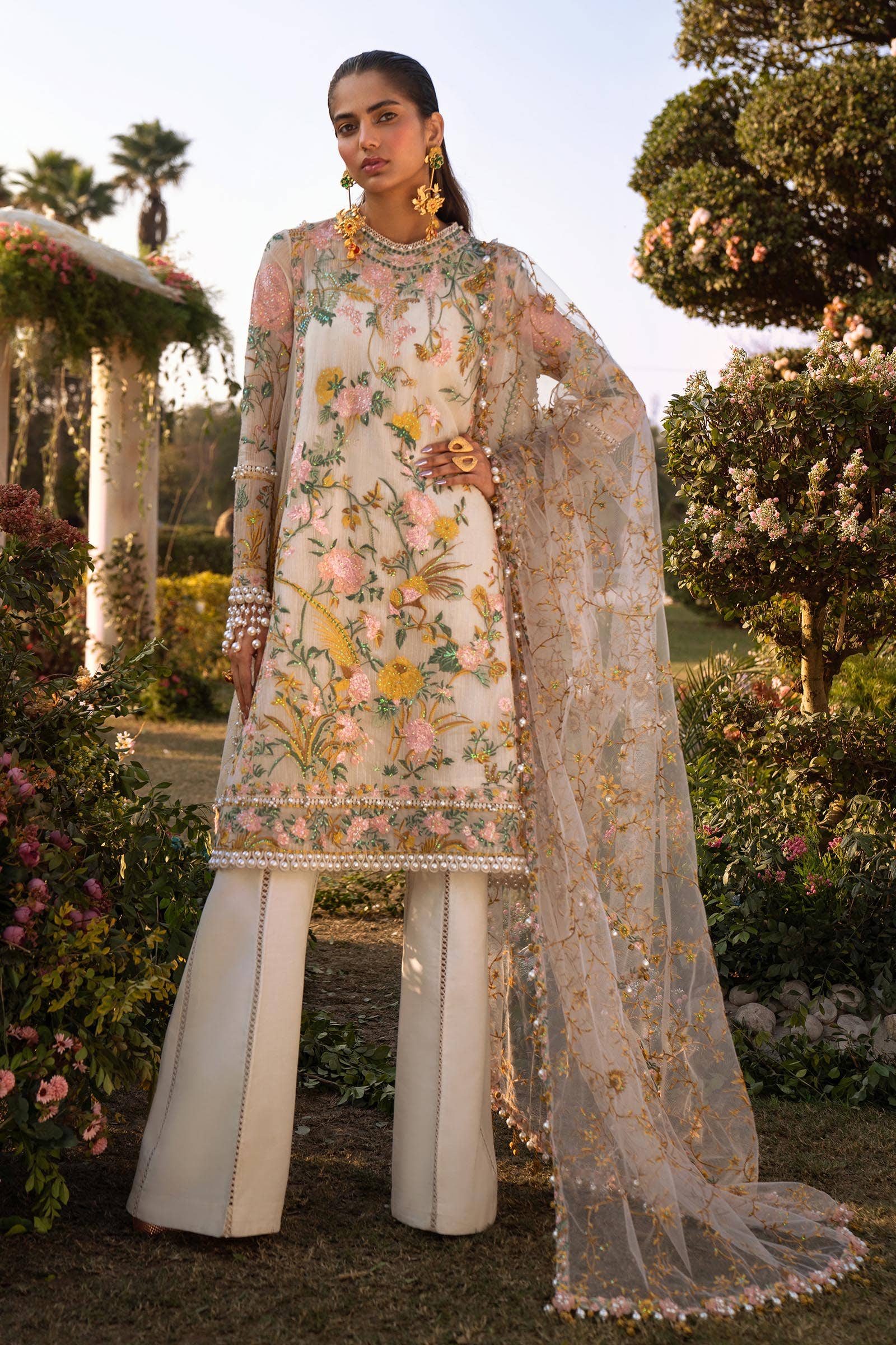 L241-009A-3CT | Sana Safinaz | Luxury Lawn 2024