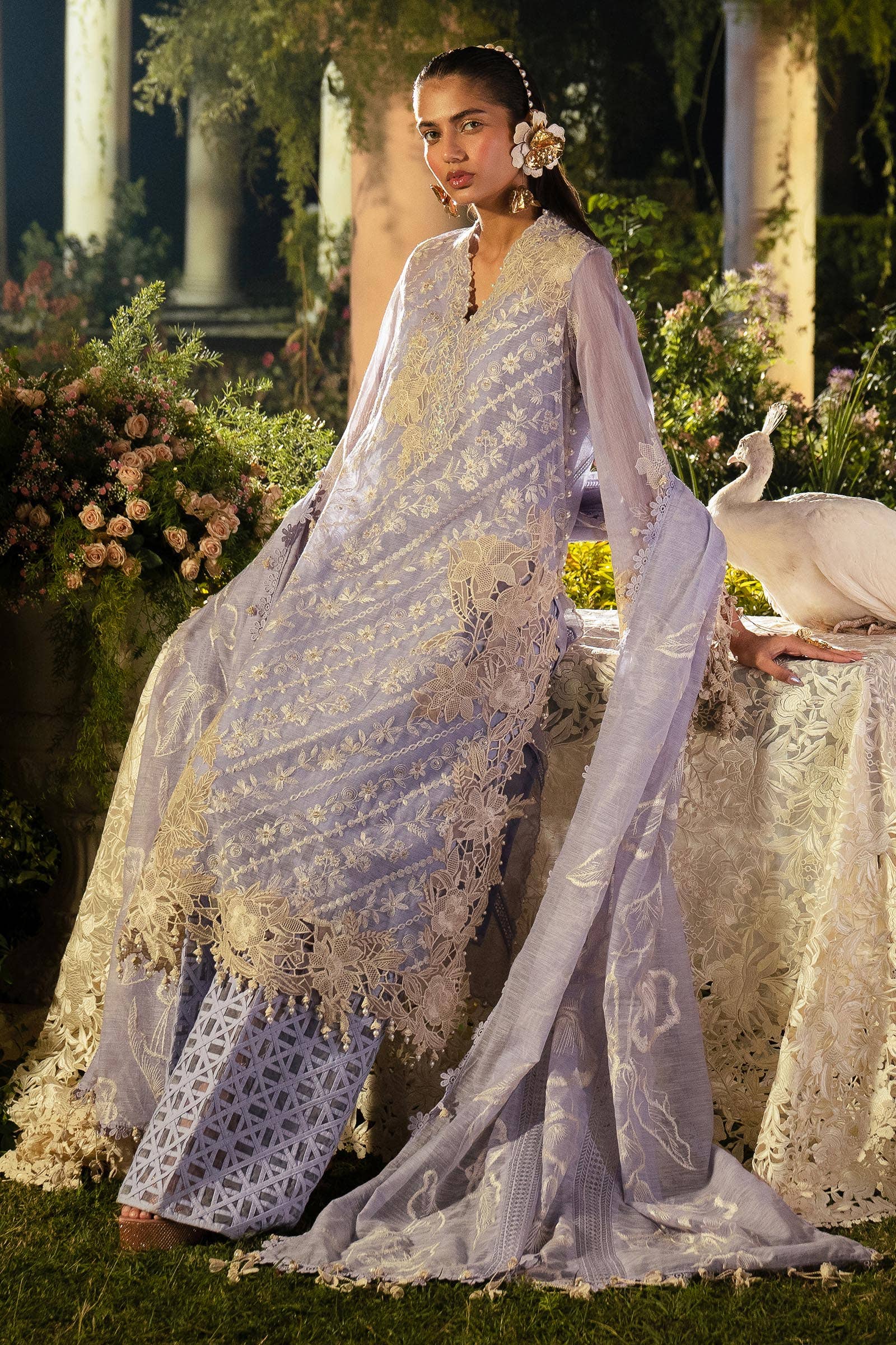L241-010B-3CV | Sana Safinaz | Luxury Lawn 2024