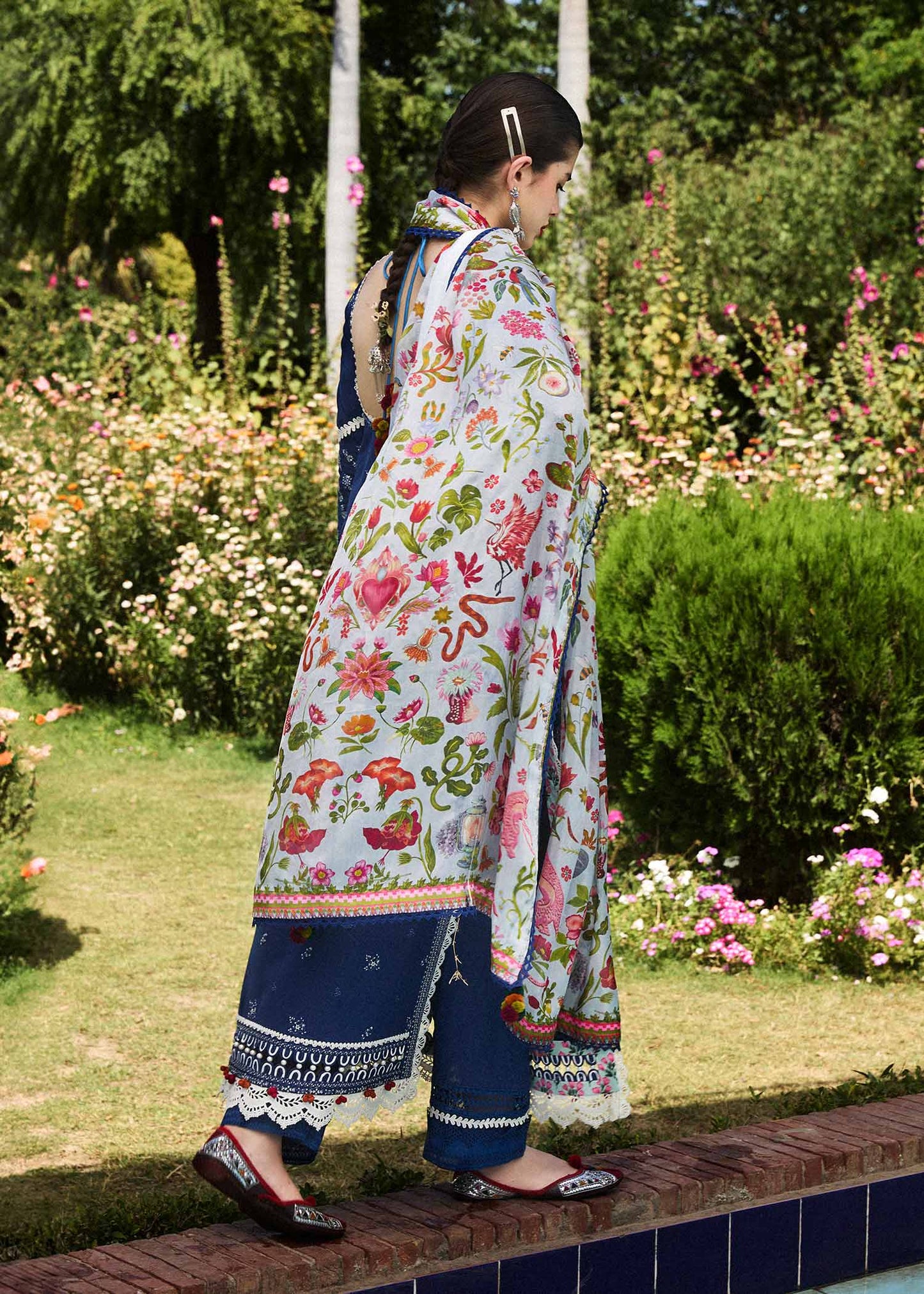 Cyan | Hussain Rehar | Spring Summer Lawn 2024