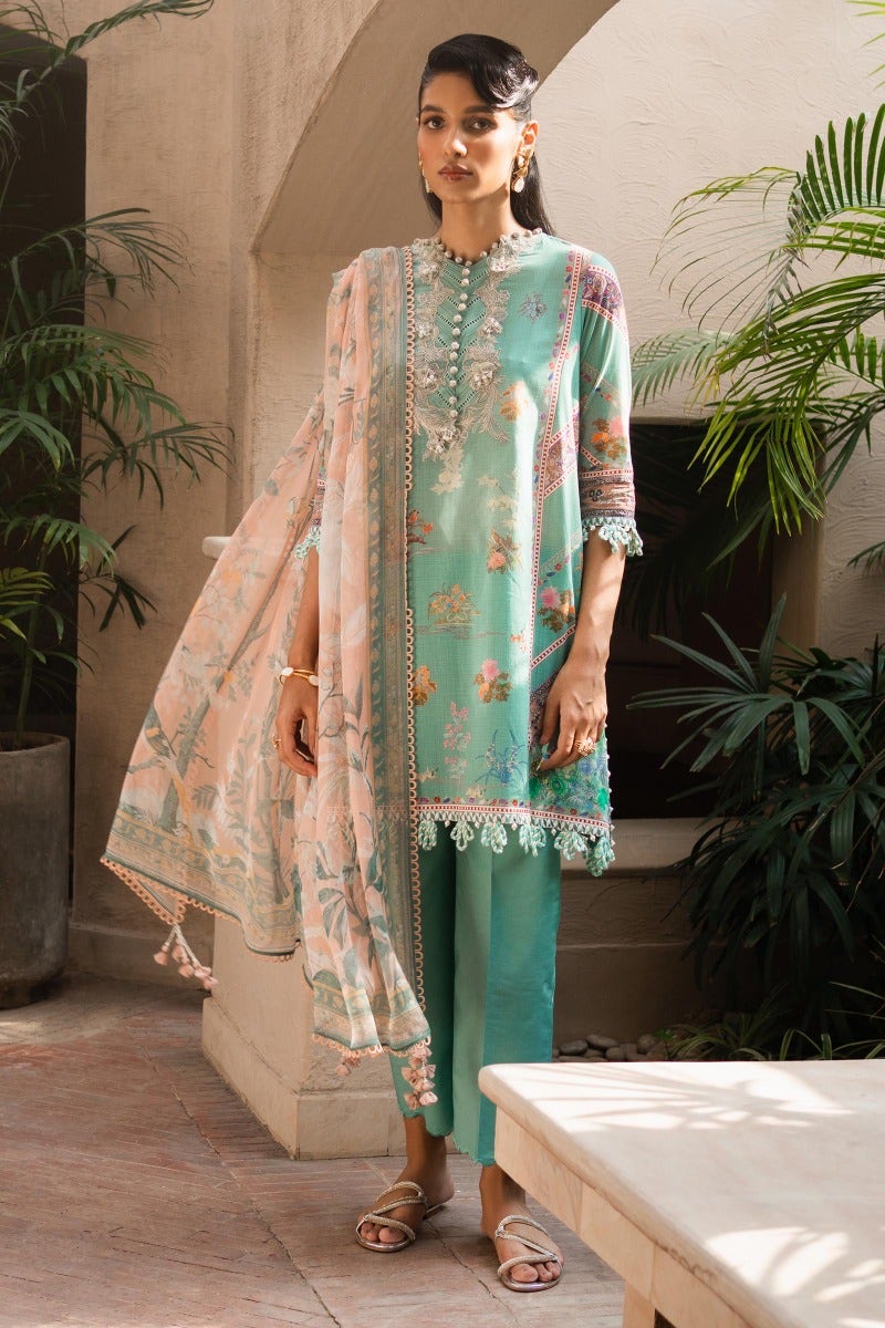 D-13A | Sana Safinaz | Muzlin Volume 2 Summer Lawn 2023