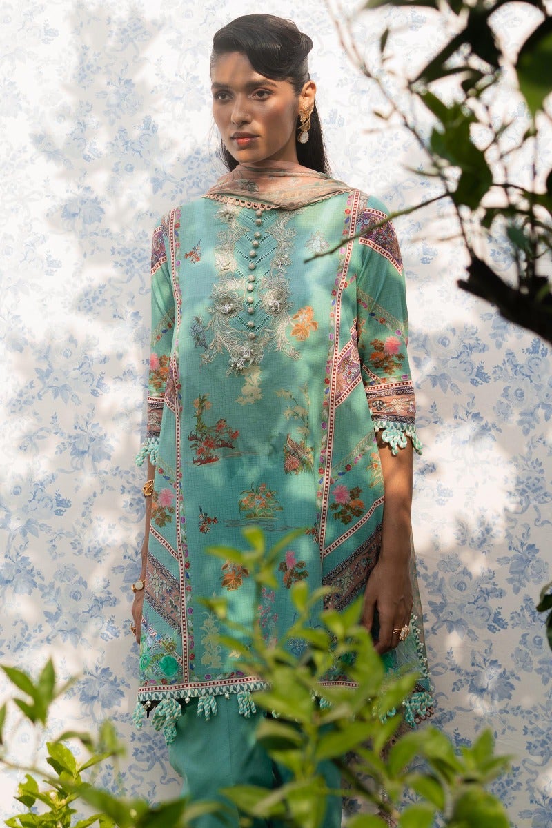 D-13A | Sana Safinaz | Muzlin Volume 2 Summer Lawn 2023