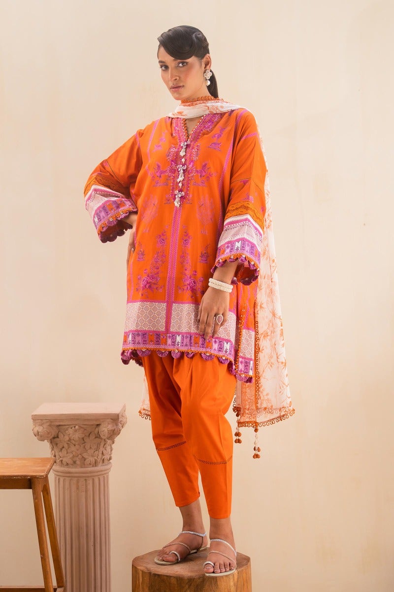 D-14A | Sana Safinaz | Muzlin Volume 2 Summer Lawn 2023