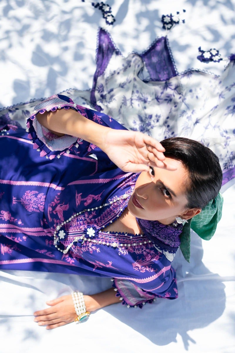 D-14B | Sana Safinaz | Muzlin Volume 2 Summer Lawn 2023