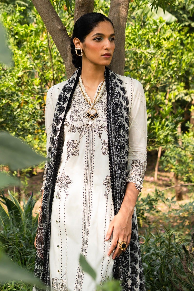 D-16A | Sana Safinaz | Muzlin Volume 2 Summer Lawn 2023