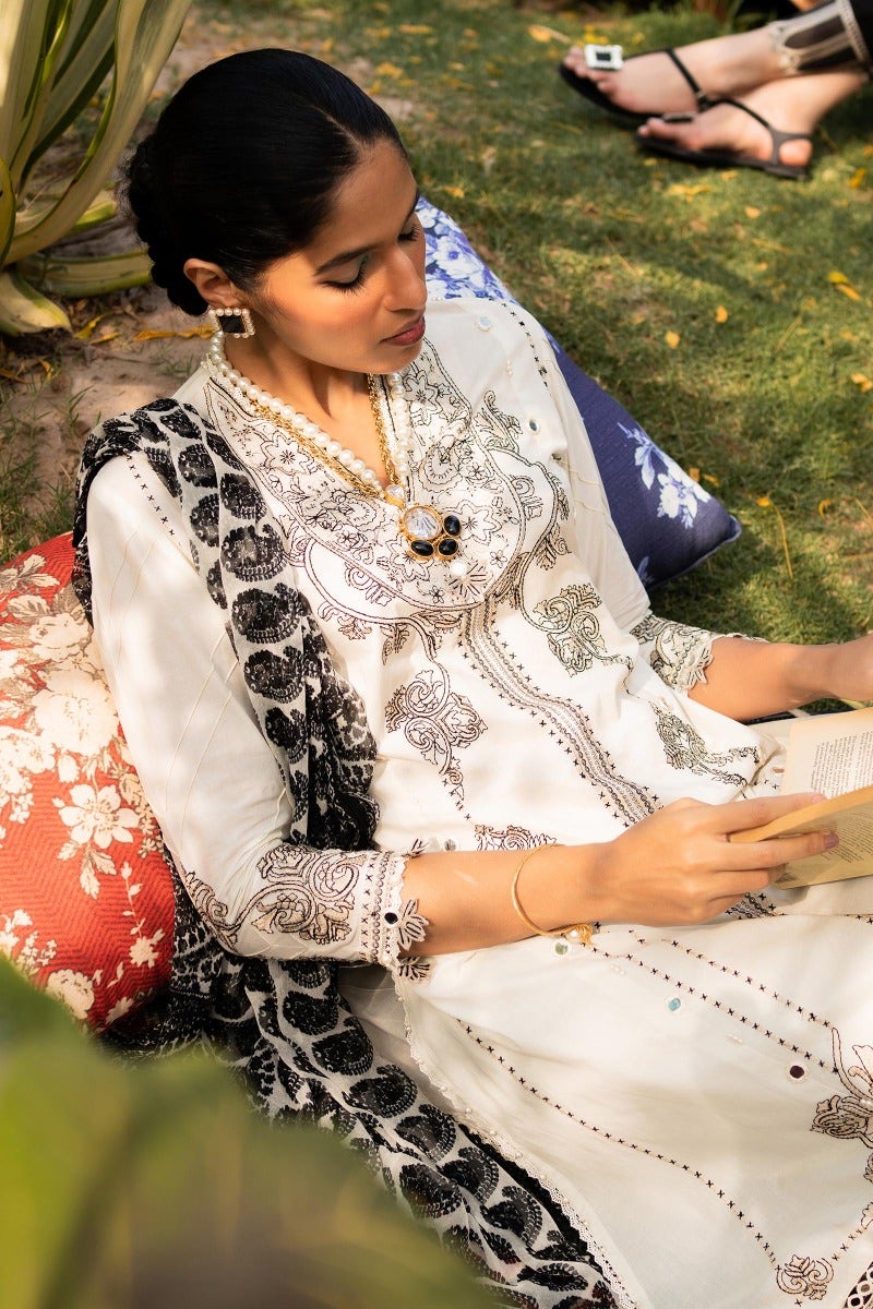 D-16A | Sana Safinaz | Muzlin Volume 2 Summer Lawn 2023