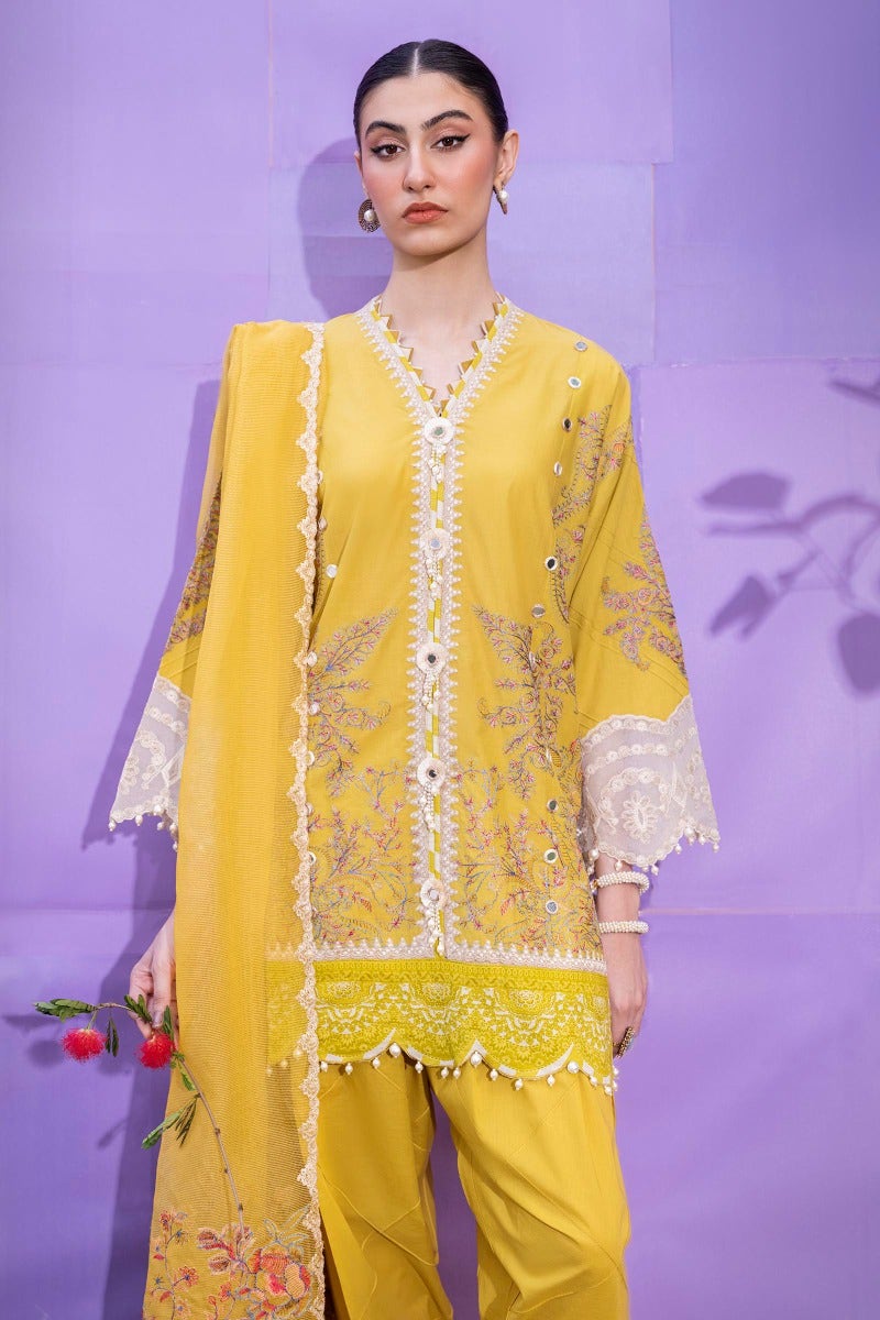 D-18A | Sana Safinaz | Muzlin Volume 2 Summer Lawn 2023