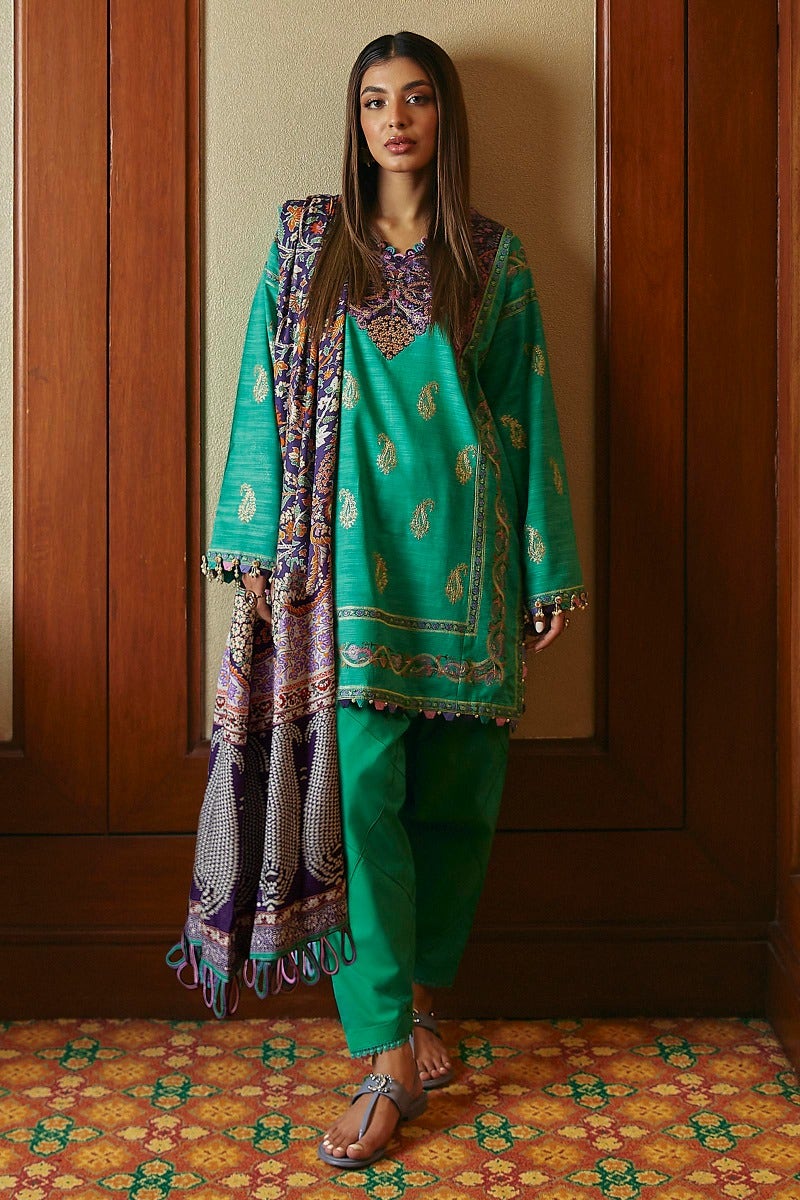 M233-012B-CP | Sana Safinaz | Muzlin Winter 2023