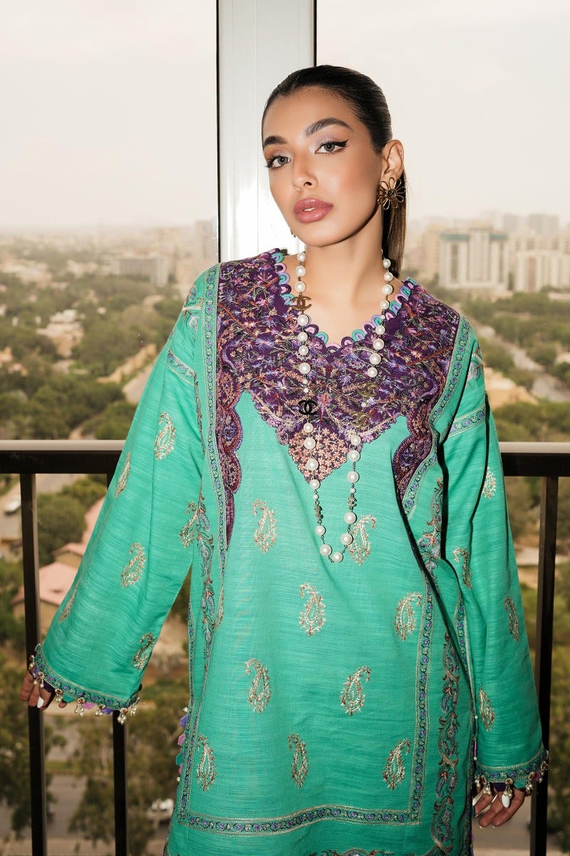 M233-012B-CP | Sana Safinaz | Muzlin Winter 2023