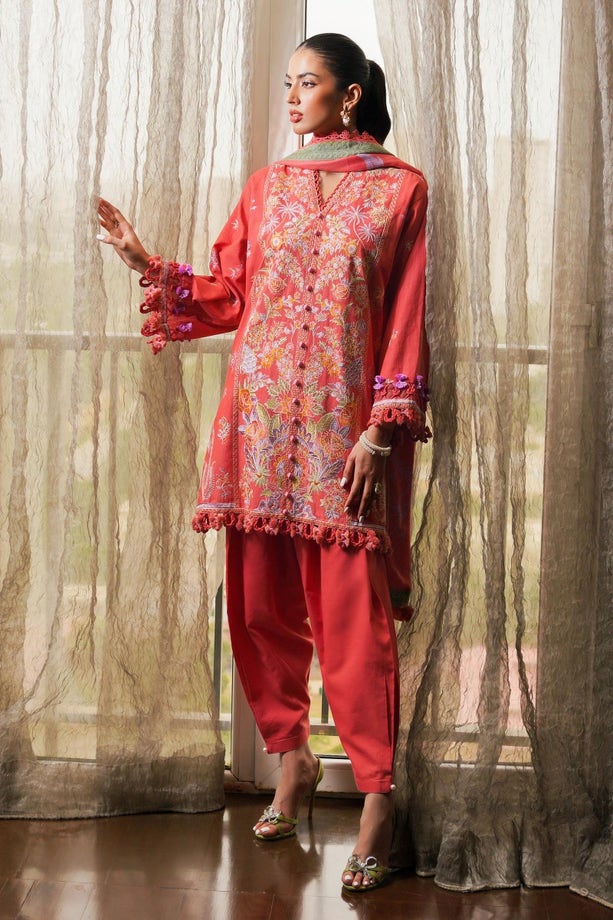M233-020B-CP | Sana Safinaz | Muzlin Winter 2023