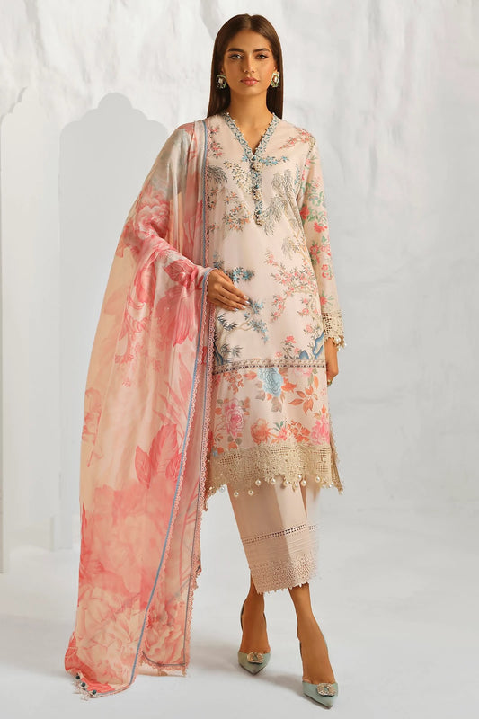 M242-001A-CI | Sana Safinaz | Muzlin Lawn 2024 Volume 2