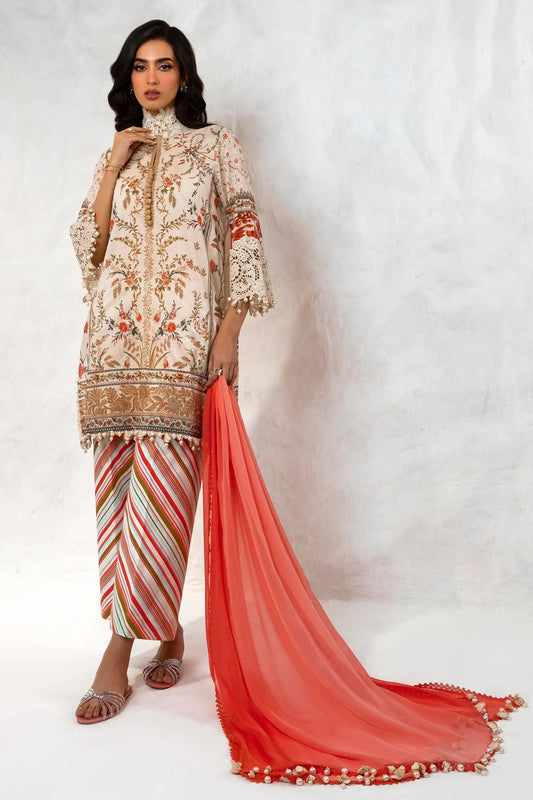 M242-005A-CI | Sana Safinaz | Muzlin Lawn 2024 Volume 2