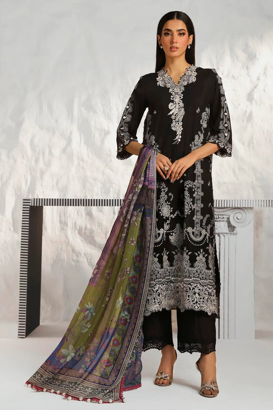 M242-008A-CK | Sana Safinaz | Muzlin Lawn 2024 Volume 2