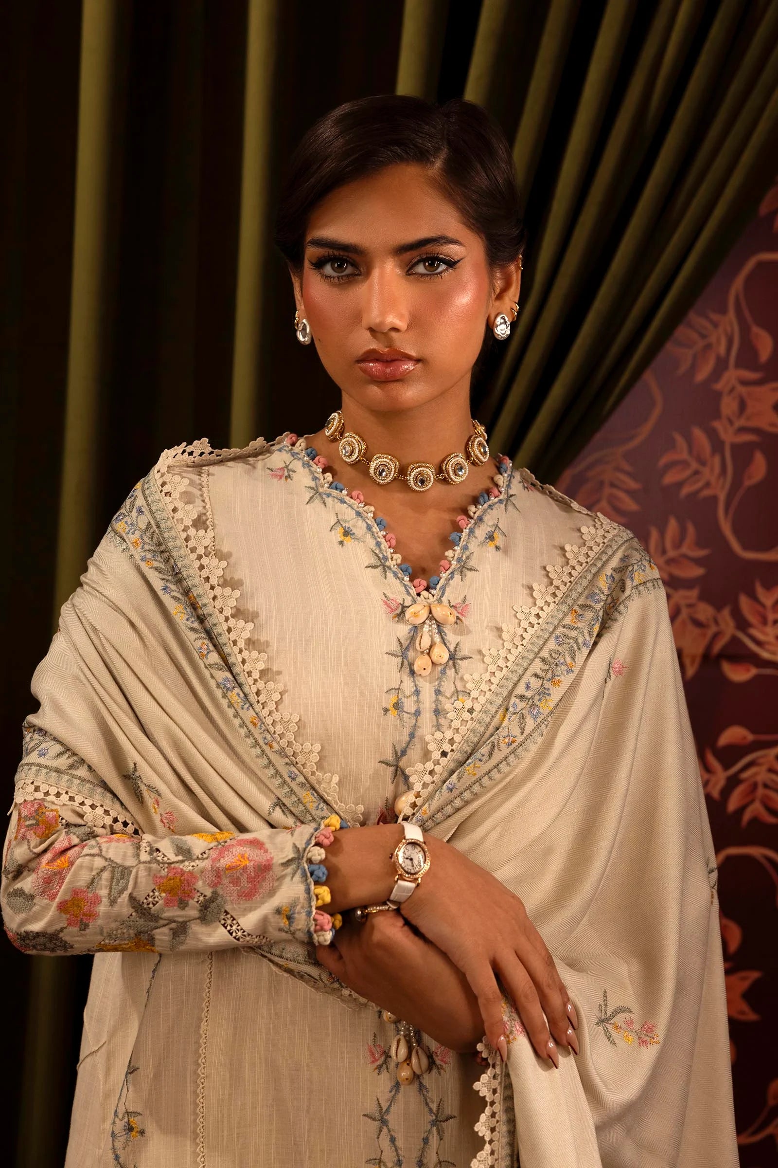M243-013A-3CP | Sana Safinaz | Muzlin Winter 2024