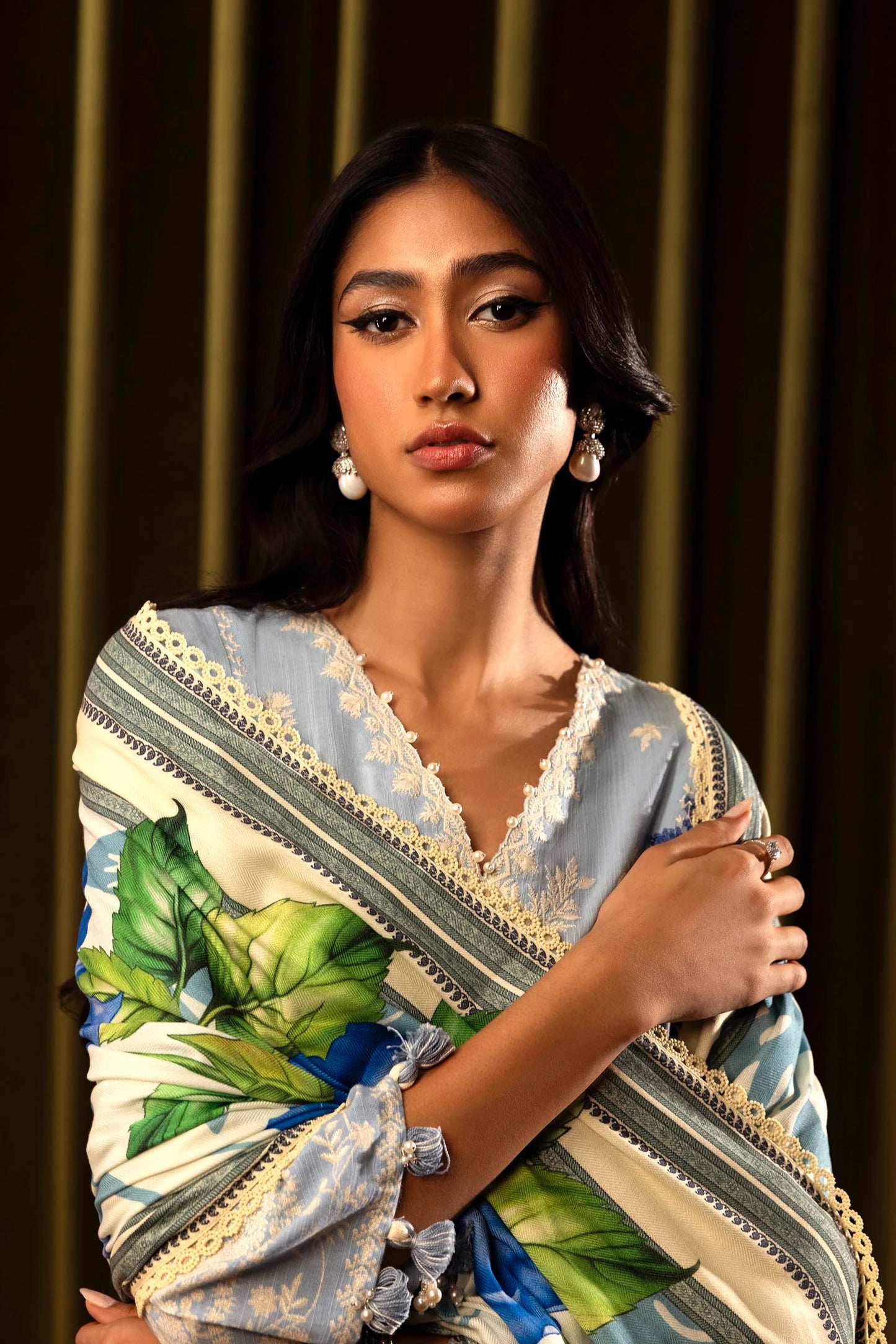 M243-015A-3CP | Sana Safinaz | Muzlin Winter 2024